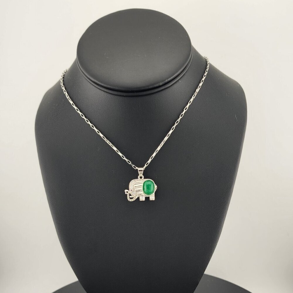Elephant Jade Pendant Necklace – Brand New Arrival